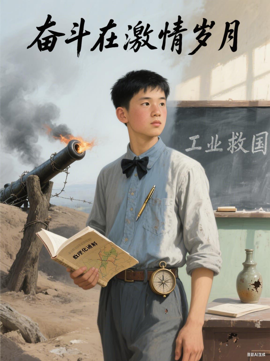 在激情奋斗中绽放青春的光芒作文